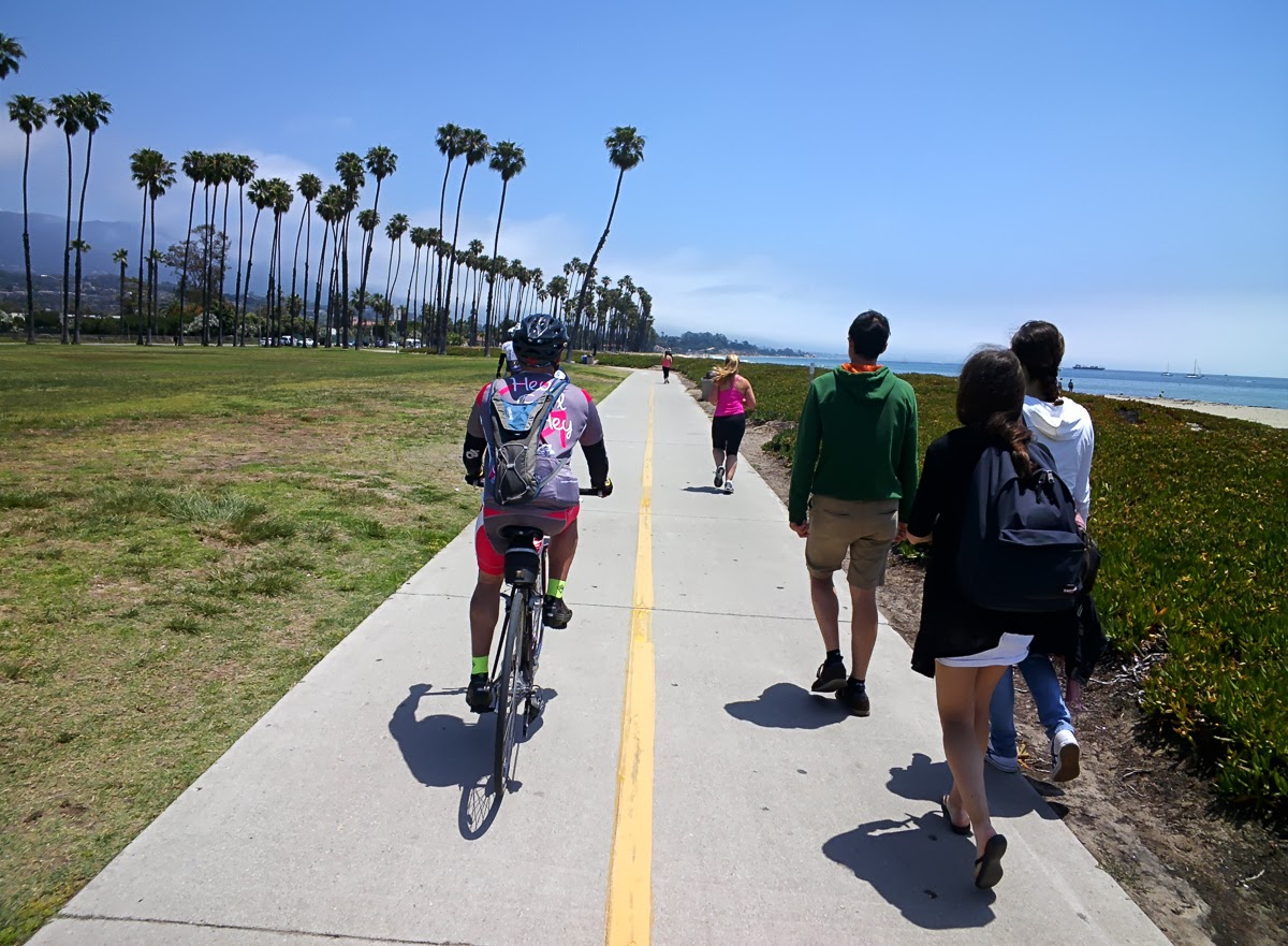 Cycling from San Francisco to Los Angeles with Google Glass
